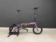 MINT (HANDMADE) 9 SPEED 16" ALUMINIUM FOLDING BIKE COME WITH FREE GIFT &amp; WARRANTY