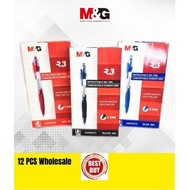 M&amp;G R3/R5 Gel Pen (12pcs/Box) Refill 0.5/0.7 (20pcs/Box)