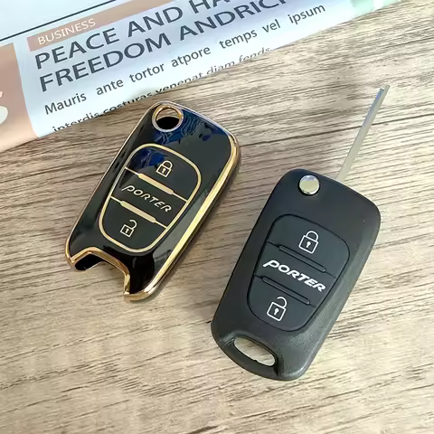 Car Key Housing Key Case Shell for Hyundai PORTER Car Key Case Cover Accessories