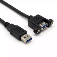 USB 3.0 Male to Female Extension Cable Panel Mount 100 CM 1 Meter [CE]