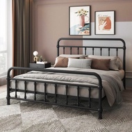 katil besi  Iron metal bed frame  King/Queen size bed frame High load-bearing bedframe