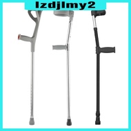 [Lzdjlmy2] Forearm Crutches with Ergonomic Grip Mobility Aid Stable Elbow Crutches