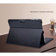 Microsoft Surface Pro 7/Surface Pro 6/Surface Pro 5/Surface Pro 4 Stand Case Shell Soft PU Leather Flip Tablet Cover