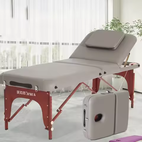 Wooden Massage Bed Taser Guns Portable Equipment Earthlite Table Professional Electric Folding Lashi