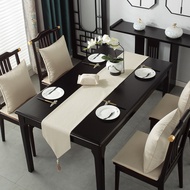 table runner Peijitang Table Runner Tablecloth New Chinese Style High-End Light Luxury Waterproof Te