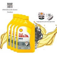 SHELL HX6 HX-6 10W-40 10W40 Liter Original 100%