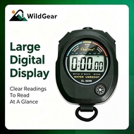 LCD Chronograph Timer Counter accurate Sports Alarm Timer Stop Watch