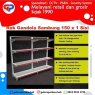 Rak Gondola Sambung Supermarket / Minimarket (150 x 1 sisi)