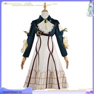 Anime Violet Evergarden Cosplay Violet Evergarden Full Set Wig Suit Women Long Skirt Costume Dress