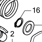 94511-15000 CIRCLIP, EXTERNAL, 15MM original