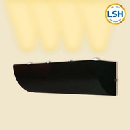 Weatherproof Black LED Wall Light IM-W23891 4WW