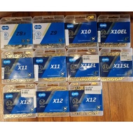Taiwan KMC Z8.3 Z9 X10 X11 X12 Chain 8 9 10 11 12 Speed Bicycle Lantai Extra Super Light