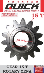 gear 15 t traktor zena rotary/ m 1000, gigi 15 mata zena rotary/ m 1000, gir 15 t, spare part trakto