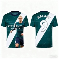 Haaland's No. 9 Football Jersey 3d Printing Summer Sports Leisure Dry Quickly Men's Jersey Adult Kid