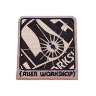 Alien Workshop Vintage Patch Alien Logo-Blue & Army