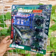 BOYS' TOY ARMY SET PLANE SHIP TANK MILITARY CAR - CHILDREN'S GIFT TOY