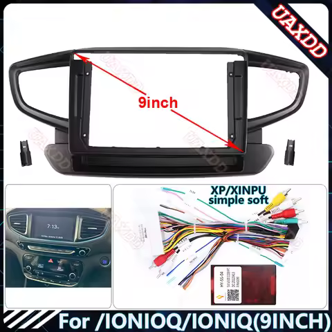 For Hyundai IONIQ 9INCH Car Radio Android Stereo audio screen multimedia video player navigation cab