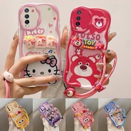 Casing VIVO Y20 Y20S Y12S Y12A Kartun boneka silikon lembut Phone casing