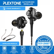 Toys PLEXTONE DX6 3 Hybrid Drivers Detachable Headphones Noise Reduction In-Ear Earphones