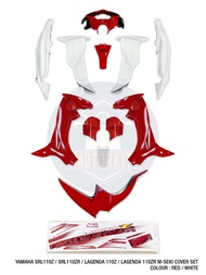 YAMAHA SRL110Z SRL110ZR SRL 110 Z ZR SRL110 Z ZR LAGENDA 110Z LAGENDA 110 ZR M SEKI MSEKI COVER SET 