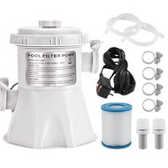 GO Auto-Above Ground Pool Filter Pump Kit 300 Gallon Above Ground Pool Water Filter Powerful Pool Fi