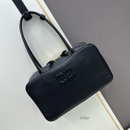 SZV1 Mi ##iu Retro All-Match Briefcase Large-Capacity Computer Portable 2025 Autumn Winter New Style