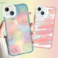 OPPO F11 F9 F7 F5 Youth Pro Case For Original cartoon graffiti colorful Soft Casing Shockproof Transparent Angel Eyes Cover