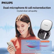 PHILIPS A.I.Translator Wireless Earbuds Smart Noise Cancelling IPX4 Dual HD Mic HiFi Stereo Sport BT