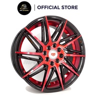 New Sport Rim VOSSEN V183 17x7.5 8H100/114.3 ET42 Matt Black + Red 17 inch 17 inci Mr Wheel