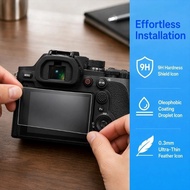 1-3PCS 9H Tempered Glass For Fujifilm EXR100L EXR110H EXR200 GFX100 GFX100 II GFX100RF GFX100S GFX10
