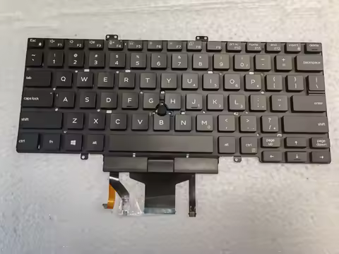 New for DELL Latitude 5400 5401 5410 5411 7400 7410 Keyboard Backlit pointer US