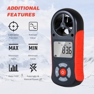 Digital Anemometer 8 in1 Handheld Humidity Barometer Altitude Meter