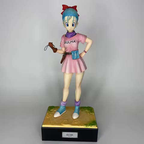 JT Studio-Seven Dragon Balls Childhood Bohemian Girls Anime Statue Model, Handmade Ornaments