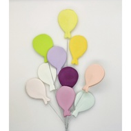 New Balloon Set 030221 Edible Cake Topper Gumpaste Flowers sugar flowers edible flower