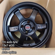 Auto Option New sport rim 15x7 ET35 4x100 Johor Baru