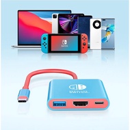 Switch Dock TV Dock for Nintendo Switch HUB Portable Docking Station USB C to 4K HDMI-compatible USB