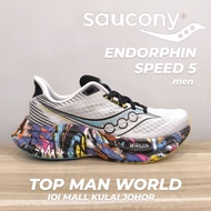 Saucony Endorphin Speed 5 men / WHITE BLACK / BERLIN MARATHON EDITION NYLON PLATE RUNNING SHOE