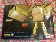 H 有現貨 不議價 2018年24K版 全新未開封 13cm 高 Bandai GX-32G GX-32G24 Gold Lightan 24K Plating Figure 超合金魂 黃金戰士 黃金