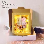 SOORA Frame Custom/ Gift Frame / Ant*am Frame / Frame /Flower Frame Ant*am/Flower Frame/Custom Weddi