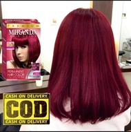 Miranda Premium Hair Color 100% BPOM MC - 8 violet Red - Cat Pewarna Rambut - Cat Rambut - Pikok - S