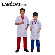 Lab Coat / White Coat For Kids - Short Sleeve