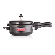 Premier Cucina Trendy Black Induction Bottom Pressure Cooker Pan 3.5 LTR / 6 LTR
