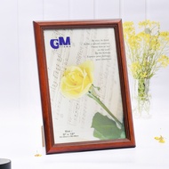 Dark Brown Wooden Frame | Photo Frame | A4 Certificate Frame | 4R - 10R