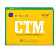 CTM PER BOX 12 TABLET OBAT GATAL