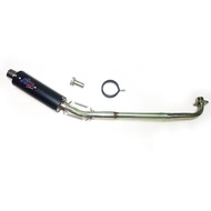 Black Namban Motorcycle Exhaust Muffler Pipes for XRM 110 and Raider J