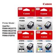 CANON PG-745 BLACK / CL-746S / CL-746 COLOR INK CARTRIDGE  iP2870S/iP2870/iP2872/TS207/307/MG2470/MG