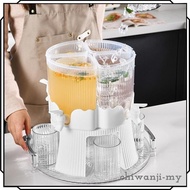 [ChiwanjifcMY] Beverage Container Beverage Dispenser Lemonade Container ,Drink Dispenser ,Cold