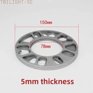 Aluminum Alloy Tire Spacer Adaptor Plate 3mm 5mm 6mm 8mm 10mm for 4x100 to 5x120#twi