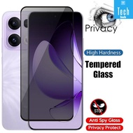 ฟิล์มกระจกกันมอง ฟิล์มกระจกนิรภัย ตรงรุ่น สำหรับ For 0PP0  Reno14 5G Reno14F 14F 5G  Reno 13 13F  ป้