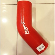 45mm 45 mm 1.75" Forged Racing Elbow 45 degree Straight Silicone Red Hose